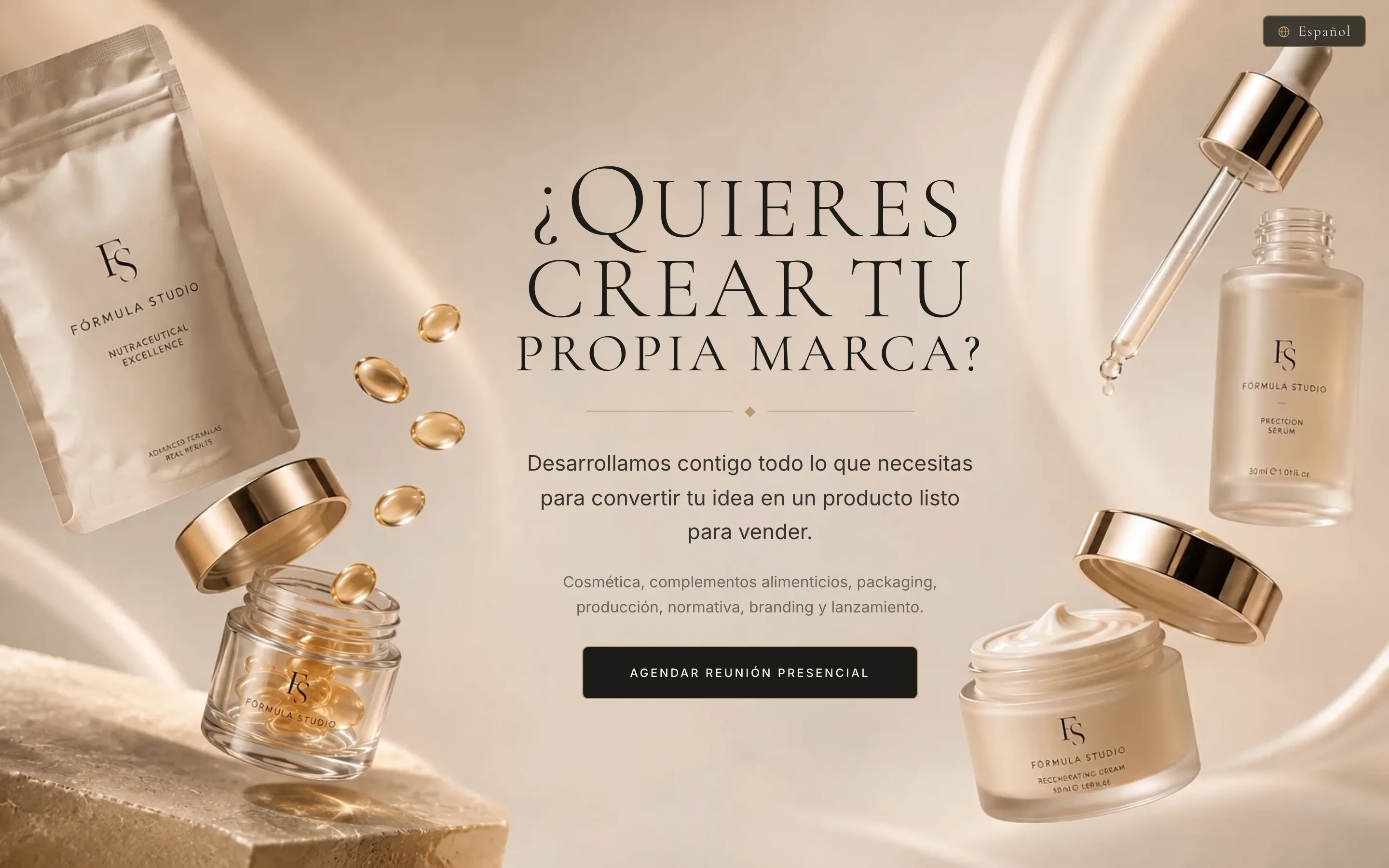 Fórmula Studio, Sitio + ERP