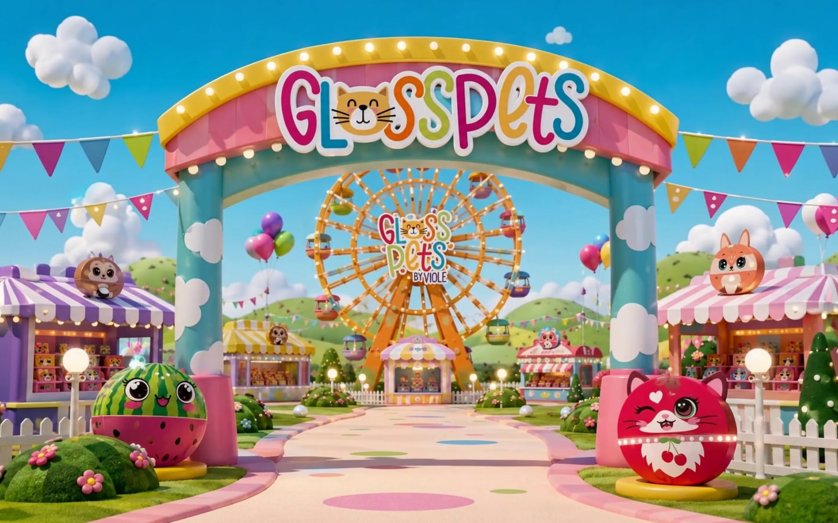 GlossPets, Web de marca